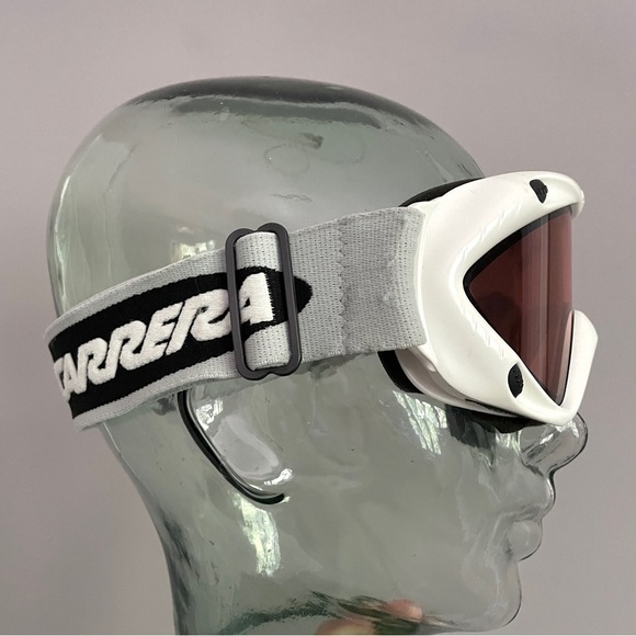 Vintage Carrera White / Pink Kimerik Polar C Ski Goggles - Small, Unisex - Picture 4 of 9